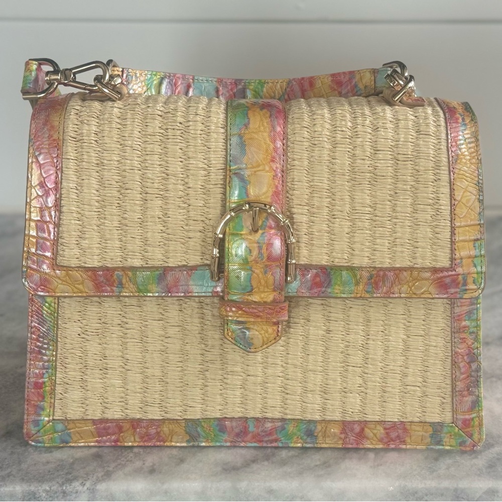 Brahmin Satchel Salt Water Taffy - Picture 2 of 5